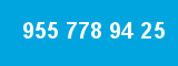 955 778 94 25